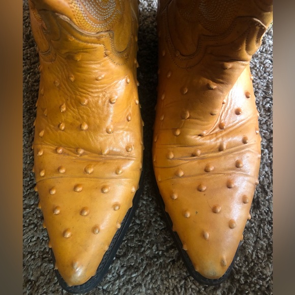 REYME OSTRICH LEATHER WESTERN BOOTS - Picture 4 of 8